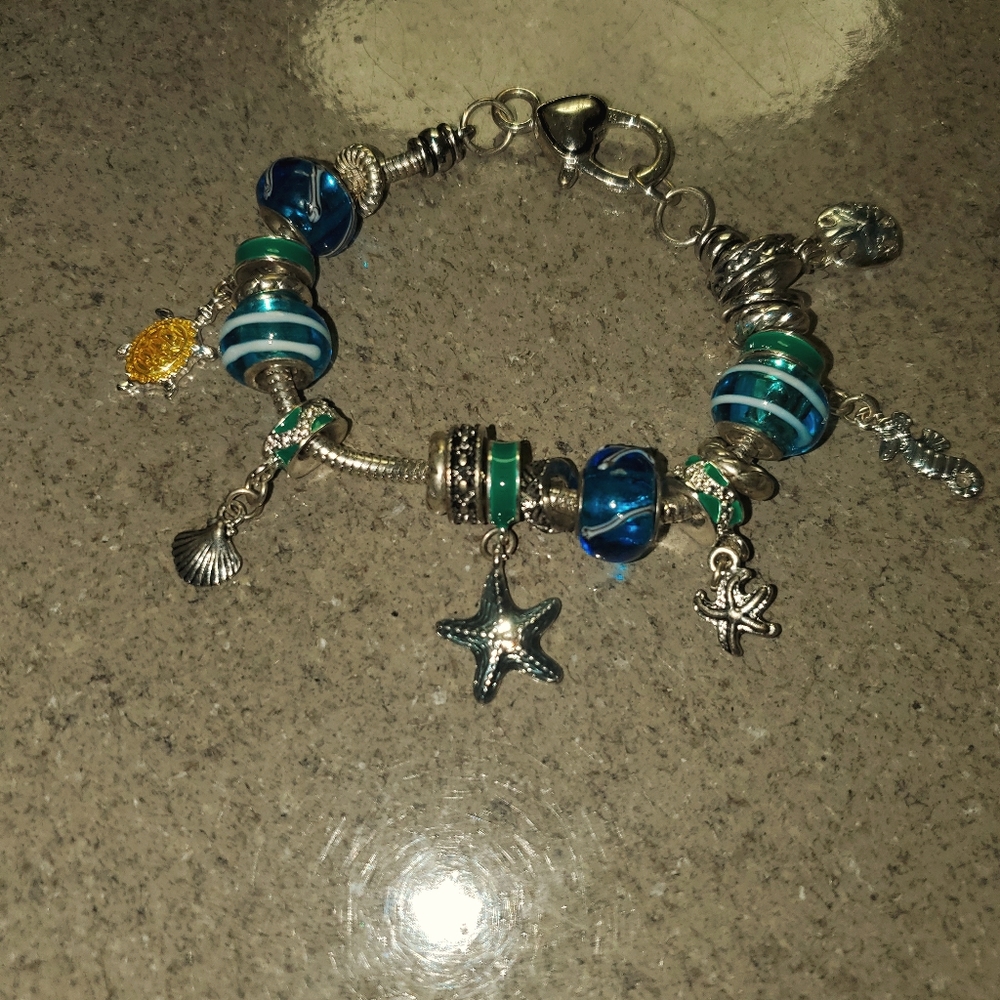 Sea theme bracelet